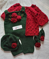 Grassy Suspender -4pc