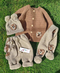 Bear Muffler Set -5pc