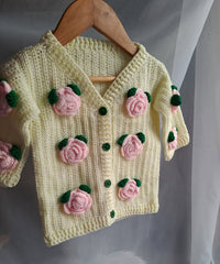 Rose Cardigan -1pc