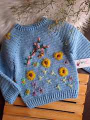 Blue Orchid Sweater -1pc