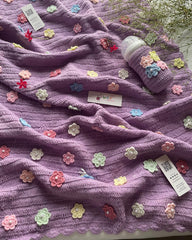 Lavender-Land Blanket -1pc