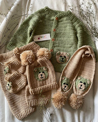 Bear Muffler Set -5pc (Pista)