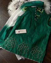 Green Rose -3pc