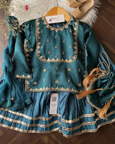 Ruby Rani -4pc Teal