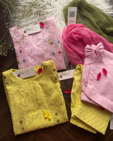 Zard Kacha Tanka -3pc