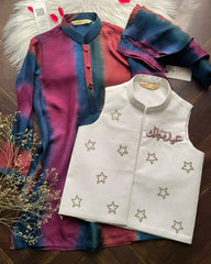 Eid ka Taara Waistcoat -1pc