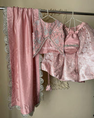 Rose Gold Lehnga Choli -4pc