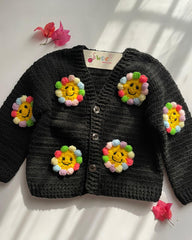 Sunshine Cardigan -1pc Black