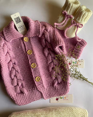 Knit Wardrobe -4pc Lilac