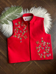Gulaab Waistcoat -1pc