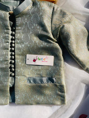 Silk Maharaja Waistcoat -1pc