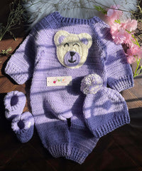 Brother Bear -3pc (Purple)