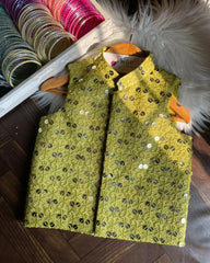 Shehnai Waistcoat -1pc