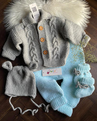 Knit Wardrobe -4pc Ash