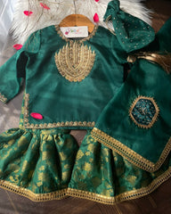 Noor E Jahan -4pc Green