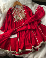 Surkh Malmal -3pc