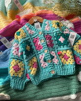 Blue Granny Sweater -1pc