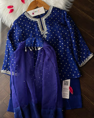 Cham Cham -3pc Blue