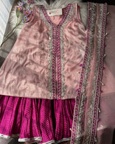 Blush Sharara -4pc