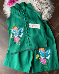 Butterfly in glitters -2pc