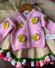 Sunshine Cardigan -1pc Pink