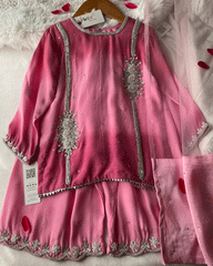 Ombre Silk -3pc Pink