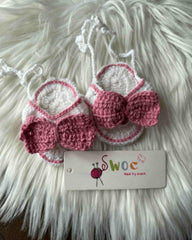Pink Bow Sandals