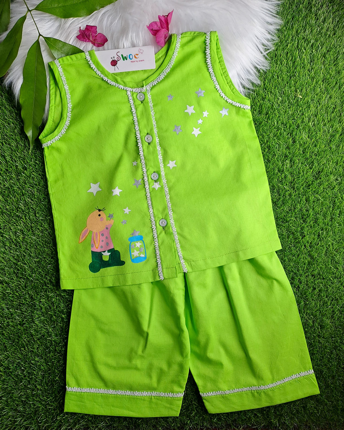 Neon Shorts -2pc