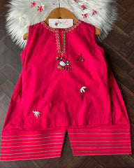 Pink Farshi Suit -2pc