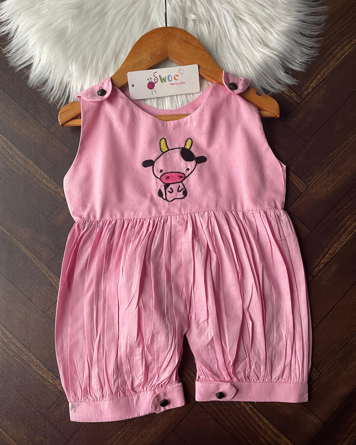 Moo Romper -1pc