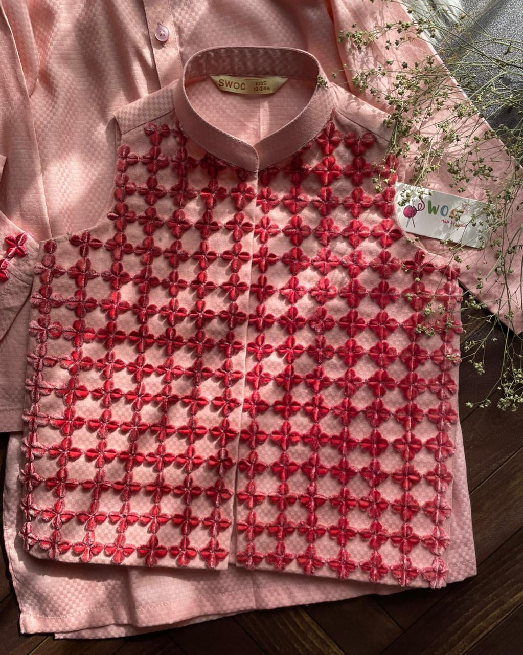 Eid Bahaar Waistcoat  -1pc