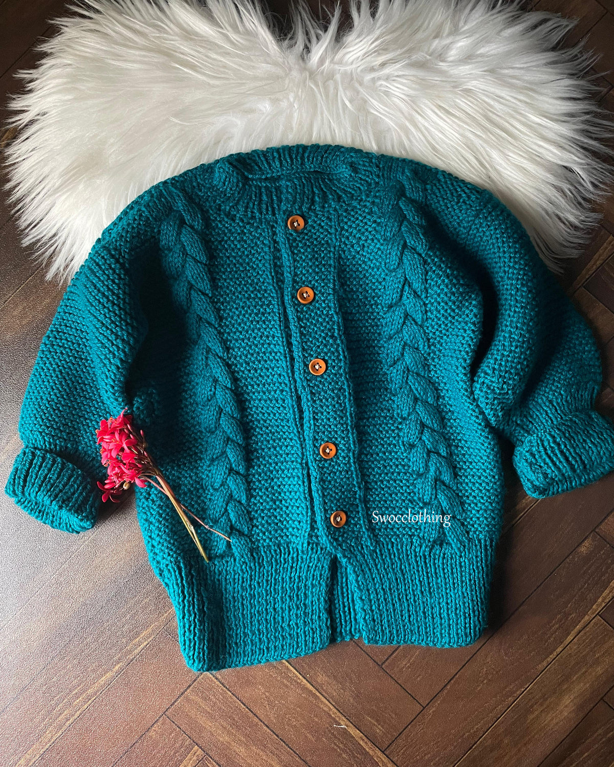 Braided Sweater -1pc