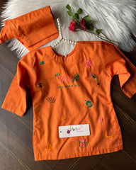 Eid Doodles -2pc Orange