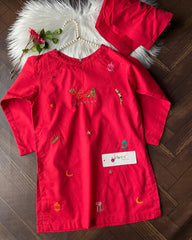 Eid Doodles -2pc Red