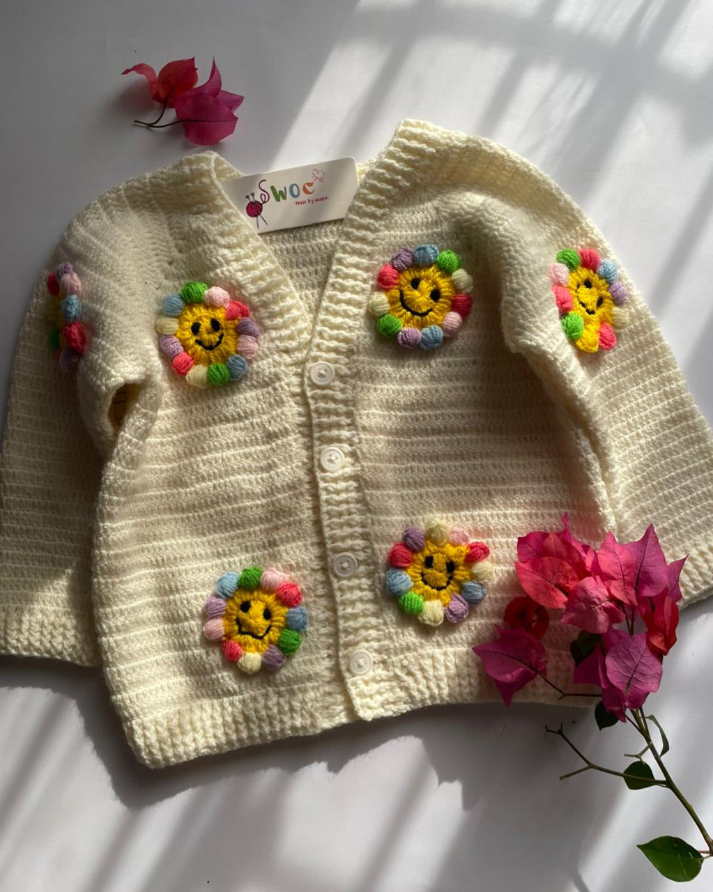 Sunshine Cardigan -1pc Off White