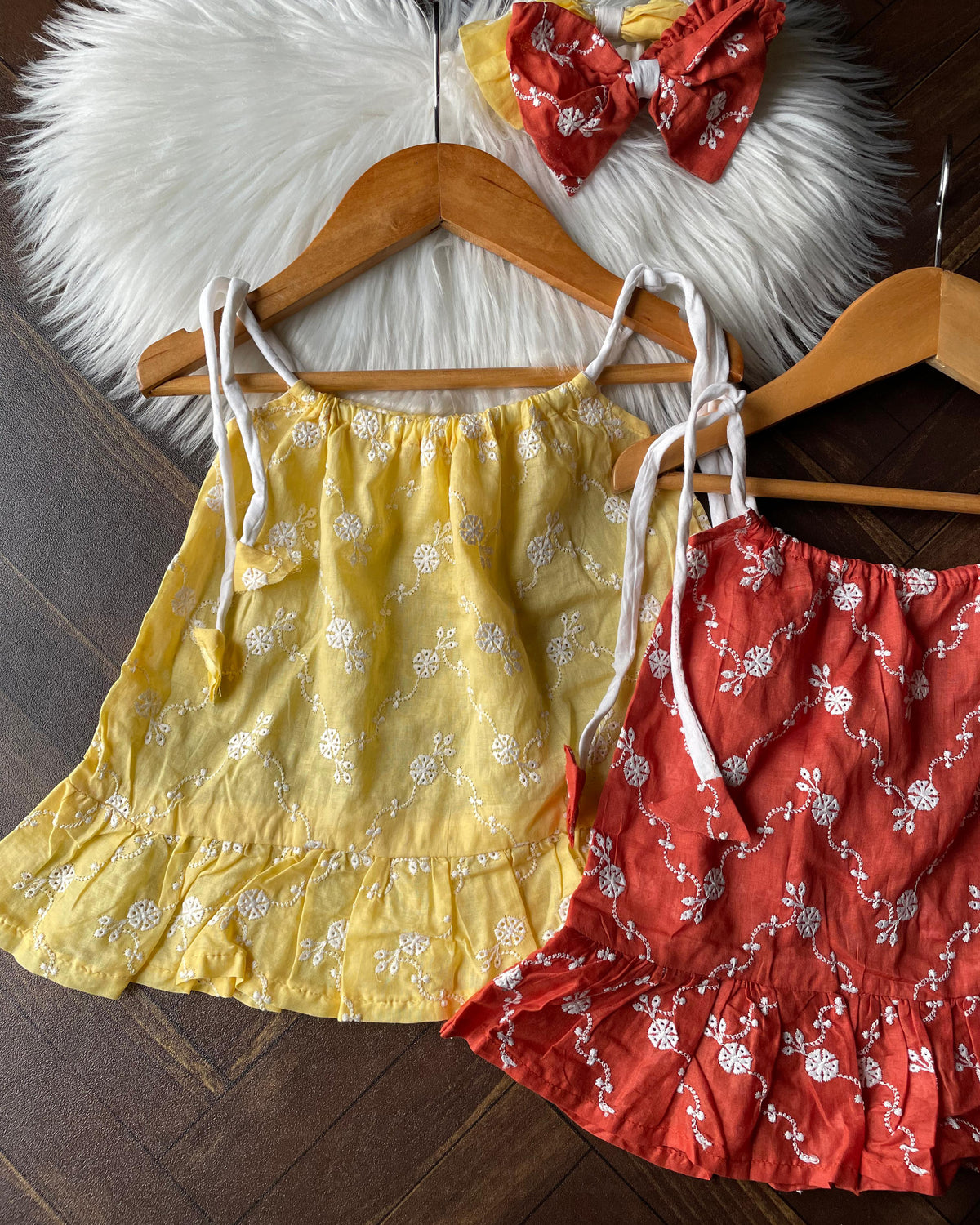 Lemon Peplum -2pc