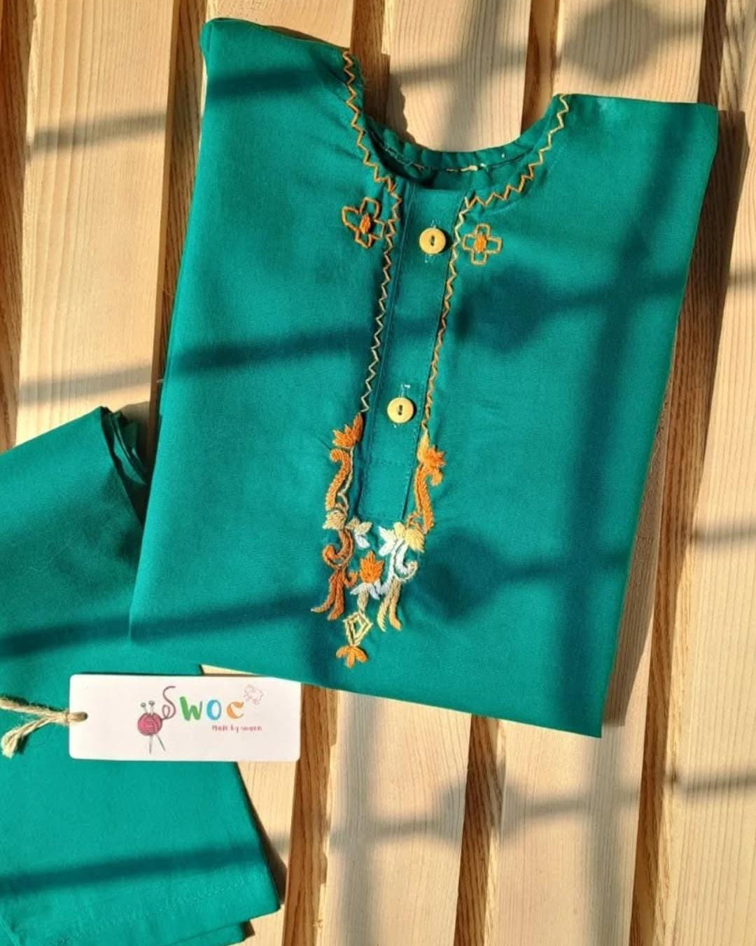 Green Suit -2pc