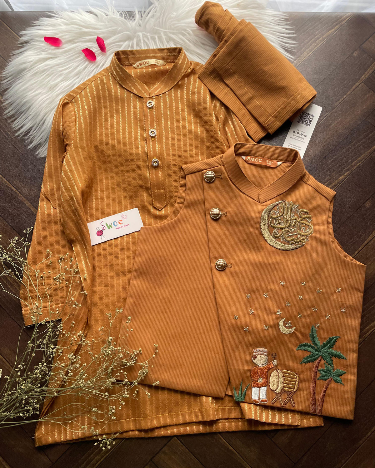 Eid Dafli Waistcoat -1pc