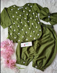 Green mirror plated -4pc