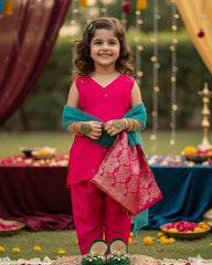 Gulabi Doria -3pc