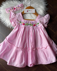 The Lily Dress -2pc (Pink)