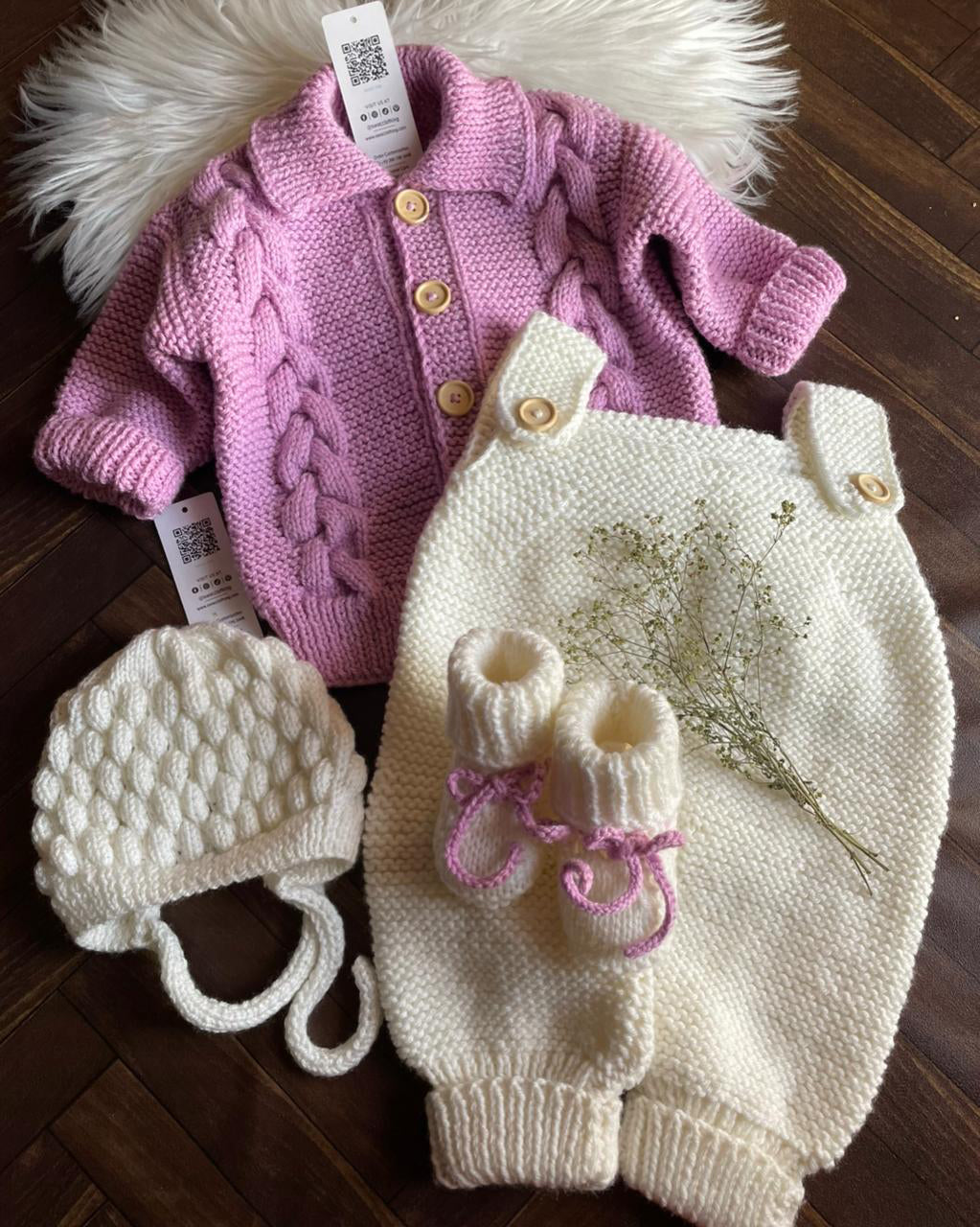 Knit Wardrobe -4pc Lilac