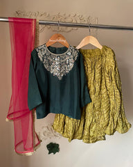 Rukhsati -3pc (Lime)