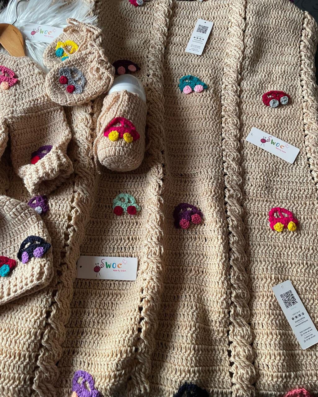 Vroom Vroom Blanket -1pc