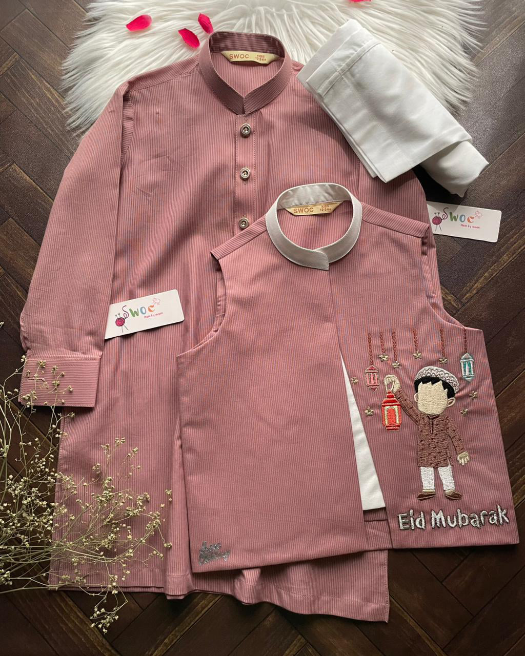 Eid Doria Waistcoat -1pc