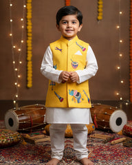 Dholak Waistcoat -1pc