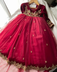 Little Bride Twin - Tail Gown -1pc