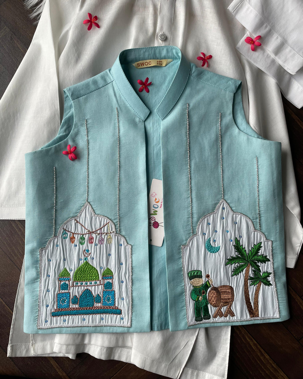 Zahoor Waistcoat -1pc