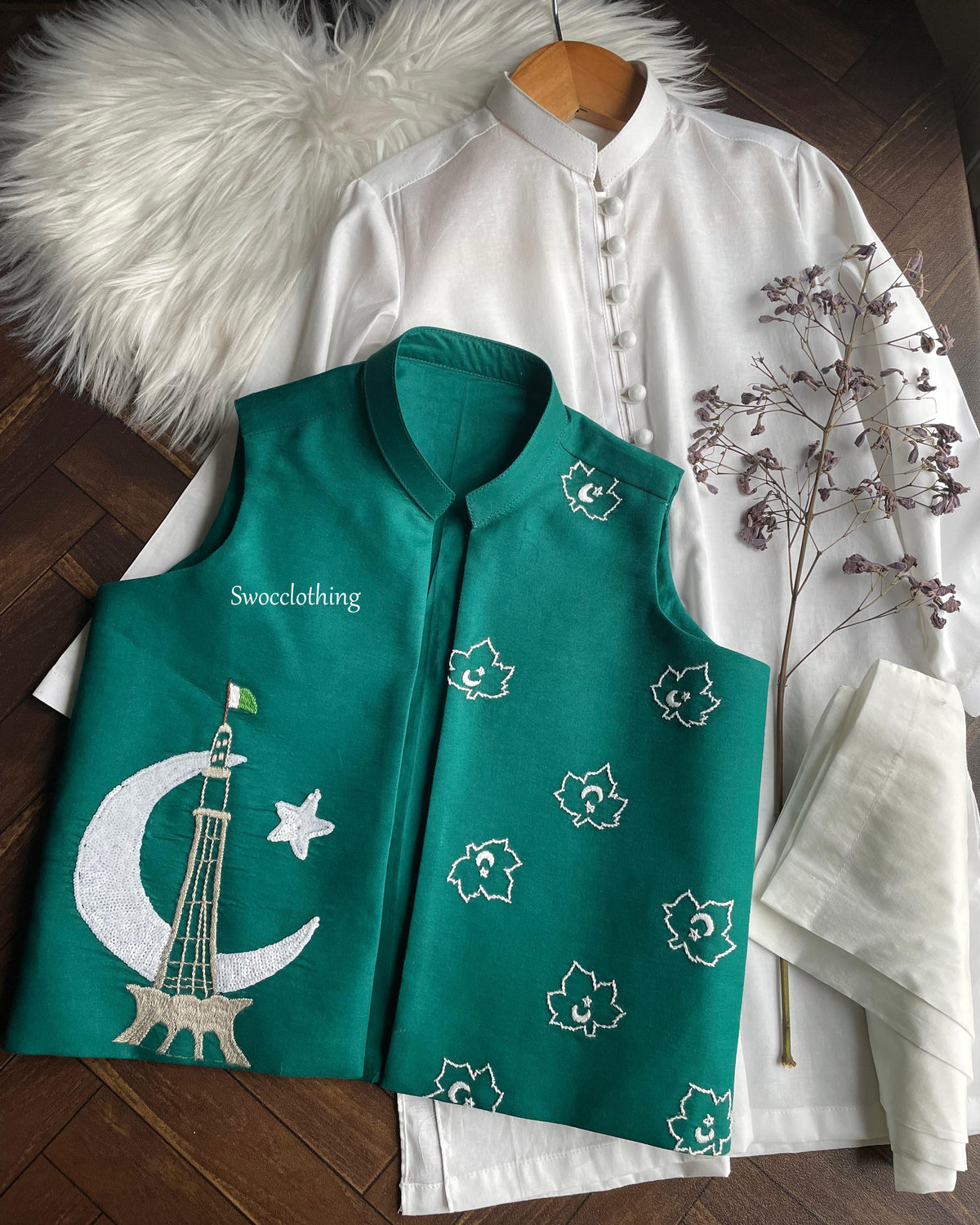 Minar e Pak Waistcoat -1pc