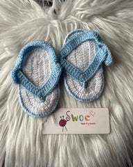Blue Strap Sandals